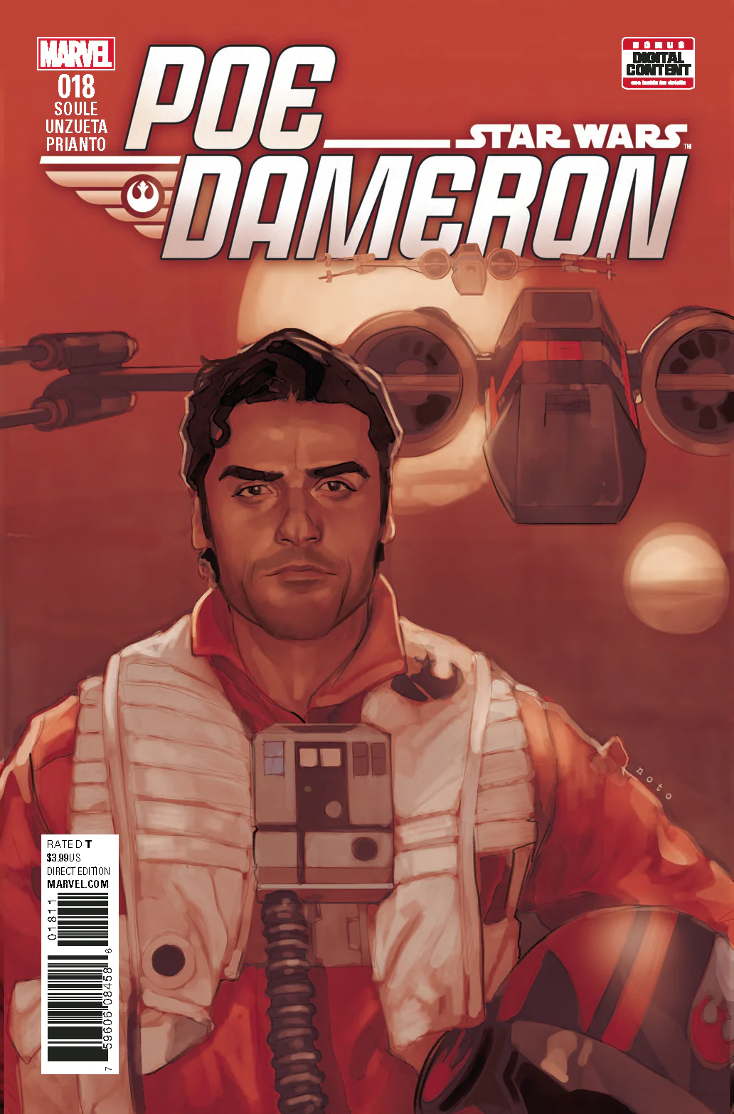Marvel Comics - Poe Dameron (2016) 018 (Cond. FN) - 0867