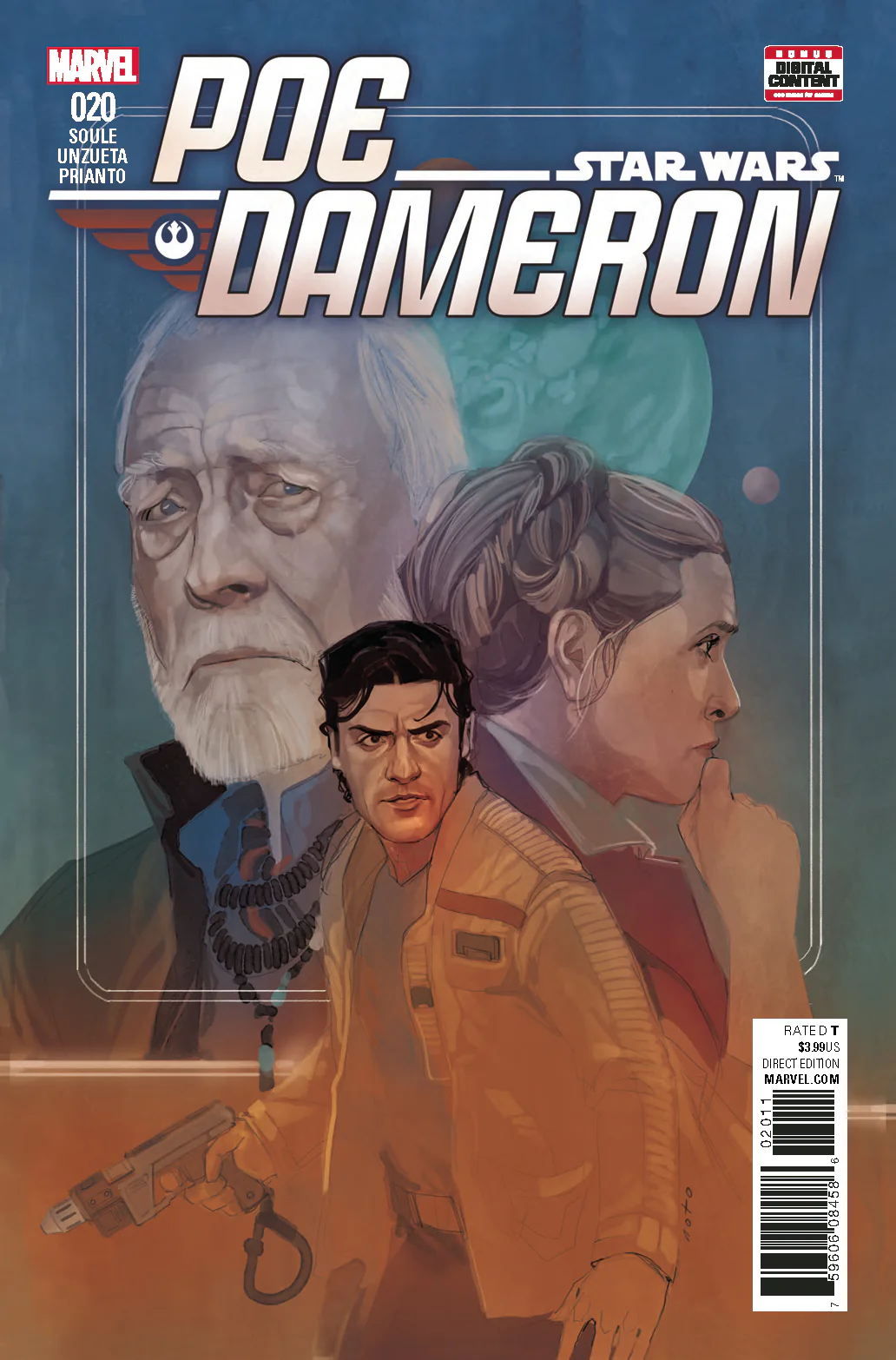Marvel Comics - Poe Dameron (2016) 020 (Cond. FN) - 0871