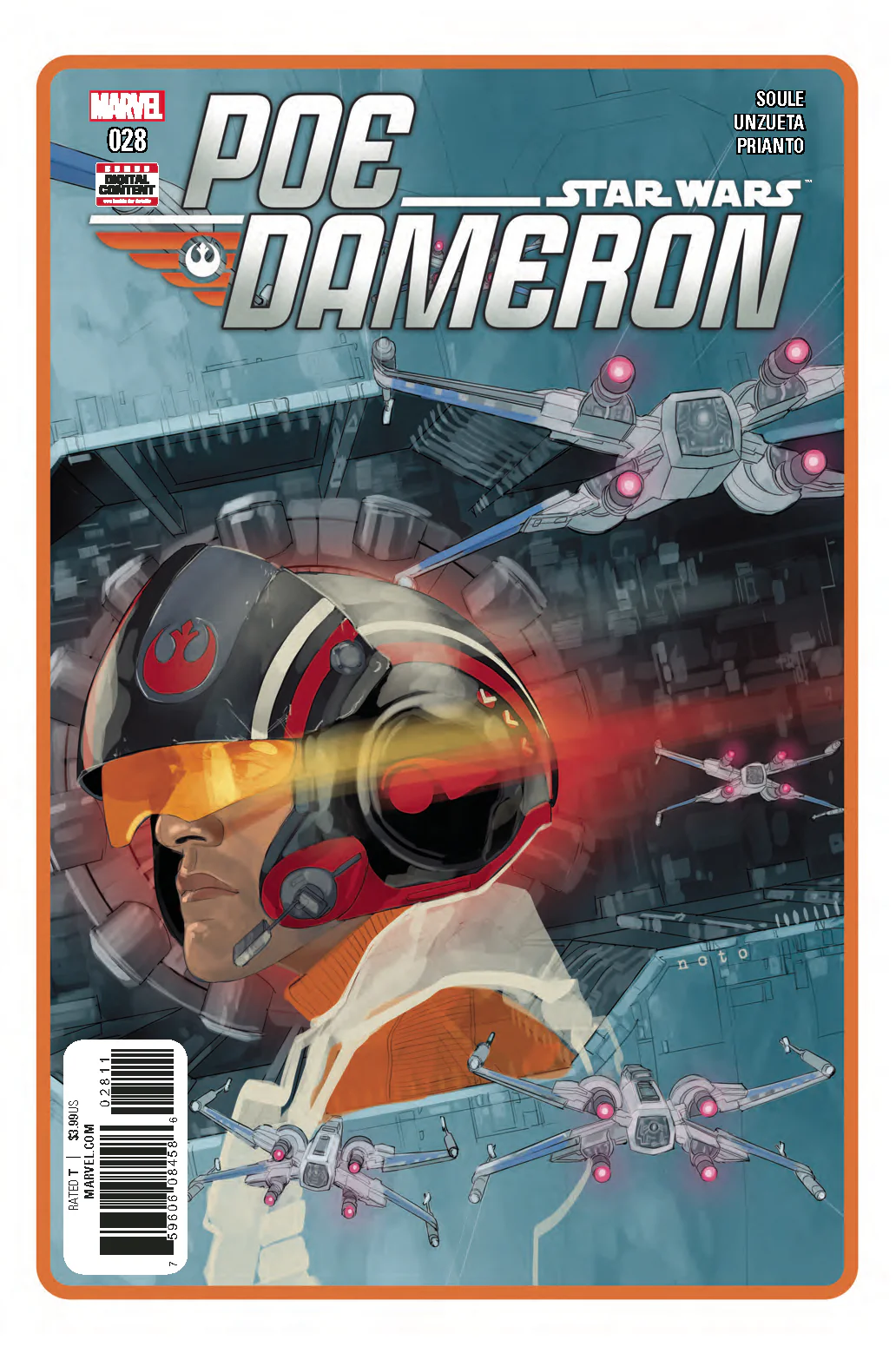 Marvel Comics - Poe Dameron (2016) 028 (Cond. FN) - 0881