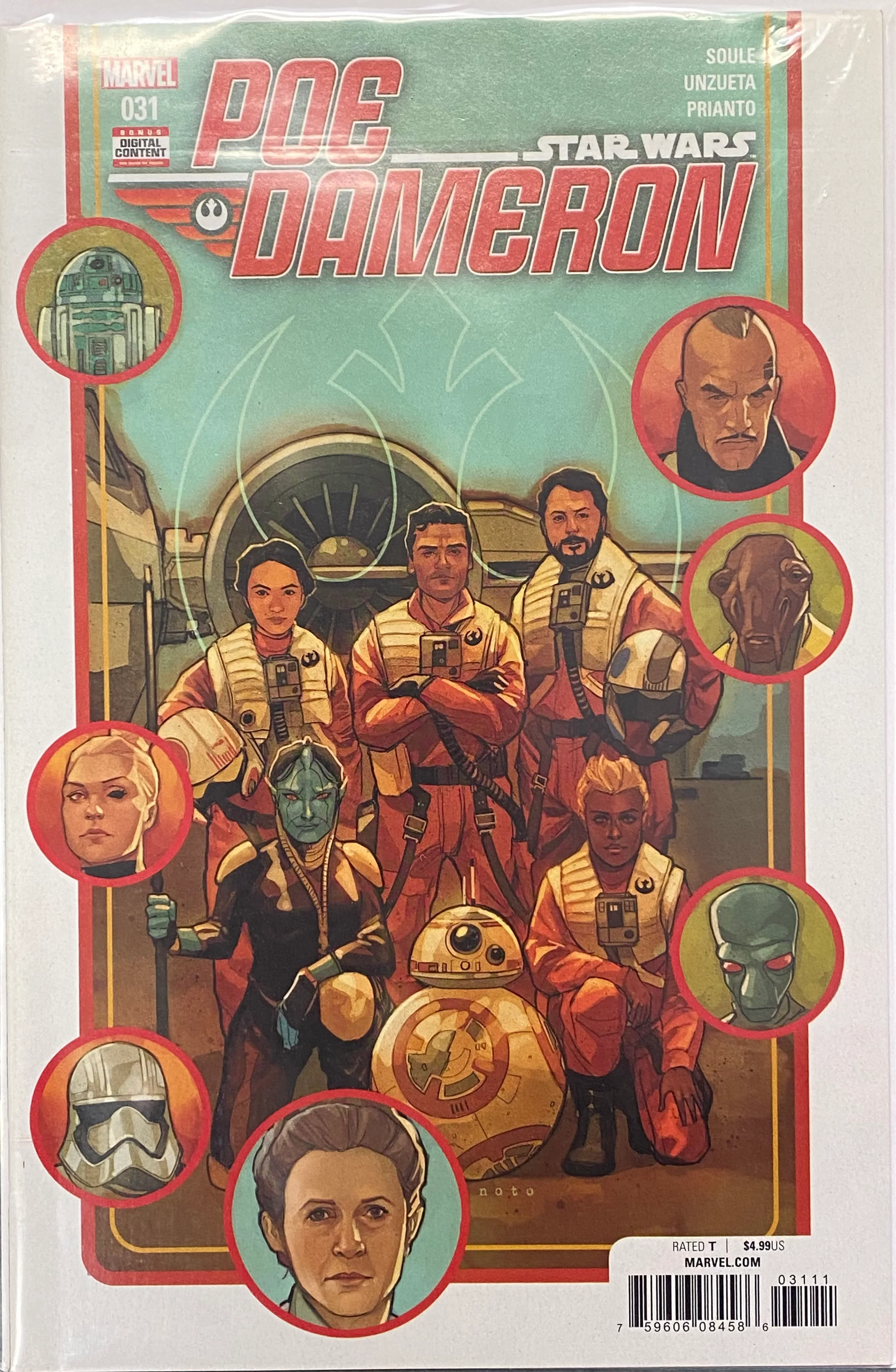 Marvel Comics - Poe Dameron (2016) 031 (Cond. FN) - 0883