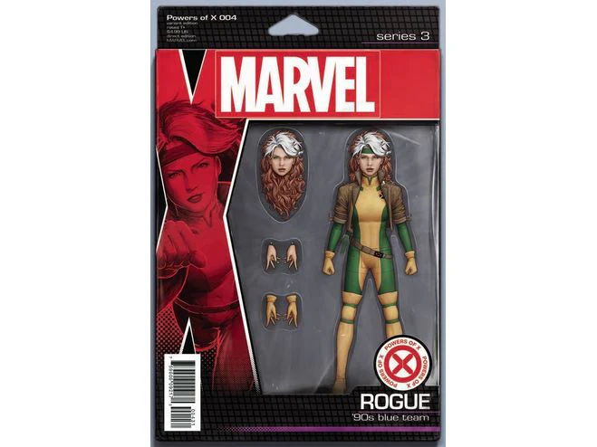 Marvel Comics - Powers of X 004 of 6 - Christopher Action Figure Variant (Cond. FN) - 3909