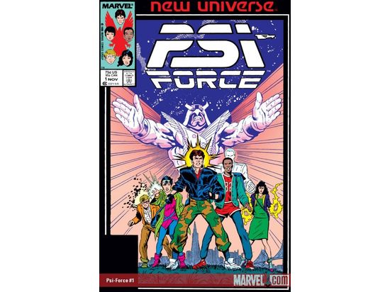 Marvel Comics - Psi-Force (1986) 001 (Cond. VG-) 20210