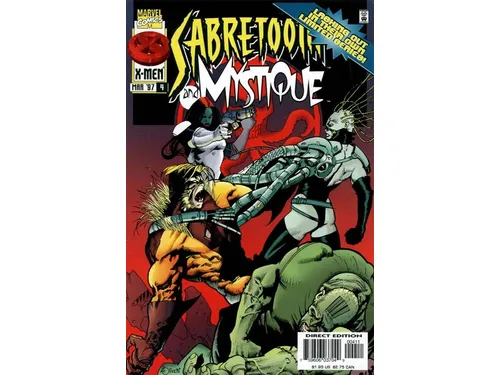 Marvel Comics - Sabretooth & Mystique (1996) 004 (Cond. G) 21047