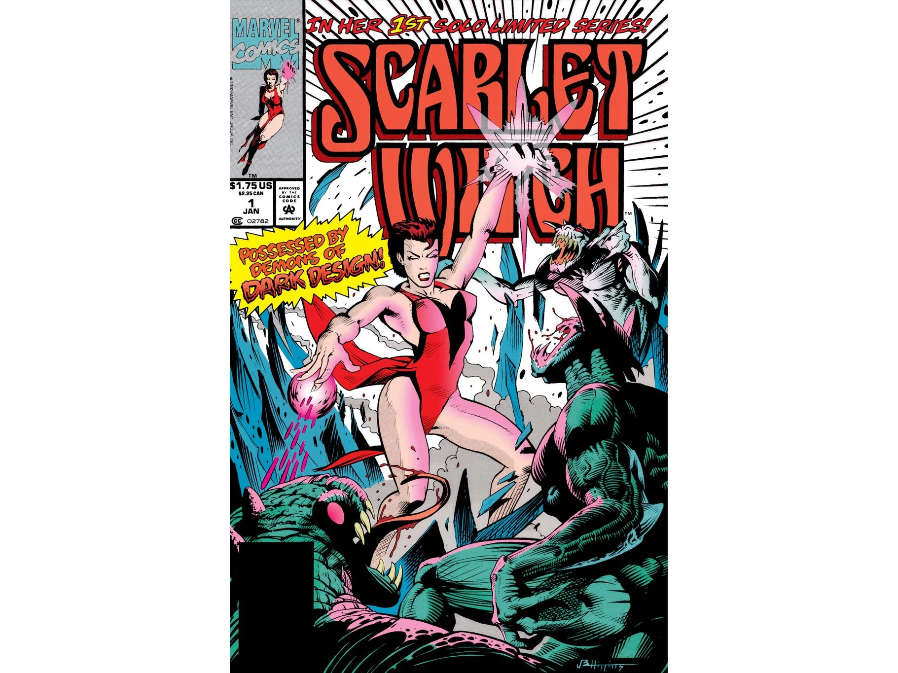 Marvel Comics - Scarlet Witch (1994) 001 (Cond. VF-) - 19153