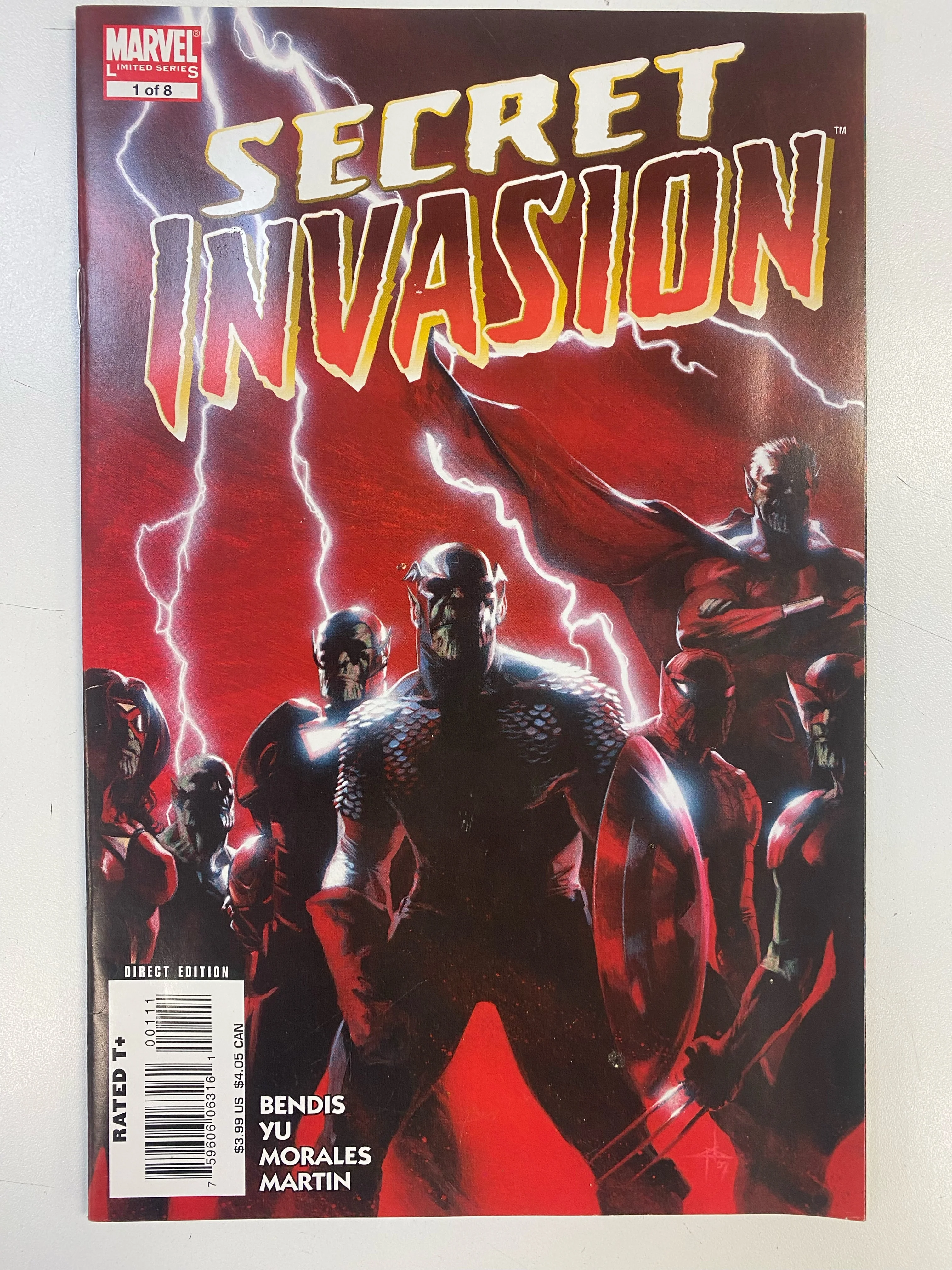 Marvel Comics - Secret Invasion (2008) 001-008 Full Set (Cond. FN- to VF-) 21566 - Image 2