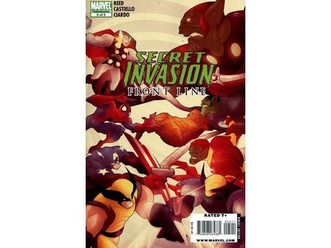 Marvel Comics - Secret Invasion Front Line 005 (Cond. VF-) - 19323