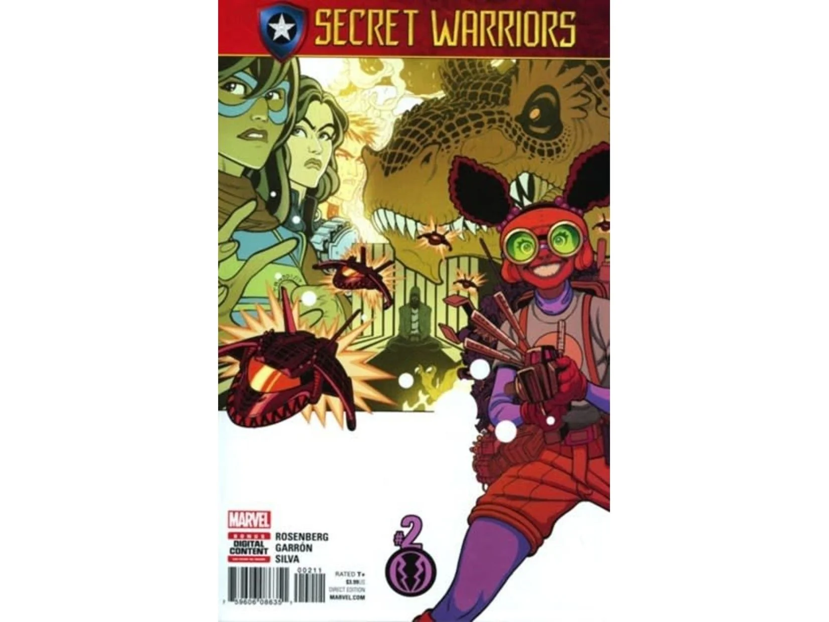 Marvel Comics - Secret Warriors (2017 2nd Series) 002 (Cond. VF-) - 18644