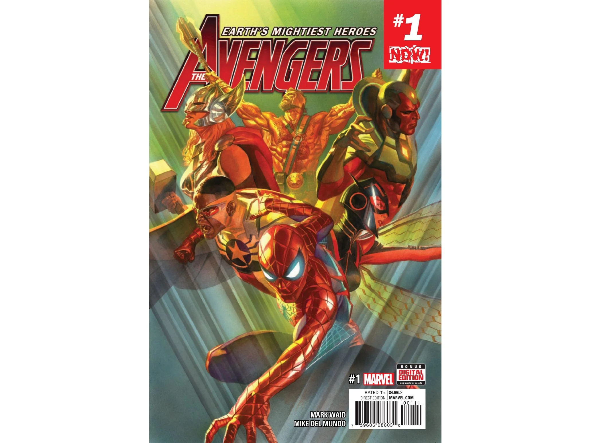 Marvel Comics - Avengers (2017 6th Series) 001 (Cond. VF-) 21164