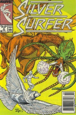 Marvel Comics - Silver Surfer (1987 2nd Series) 008 (Cond. FN+) 21816