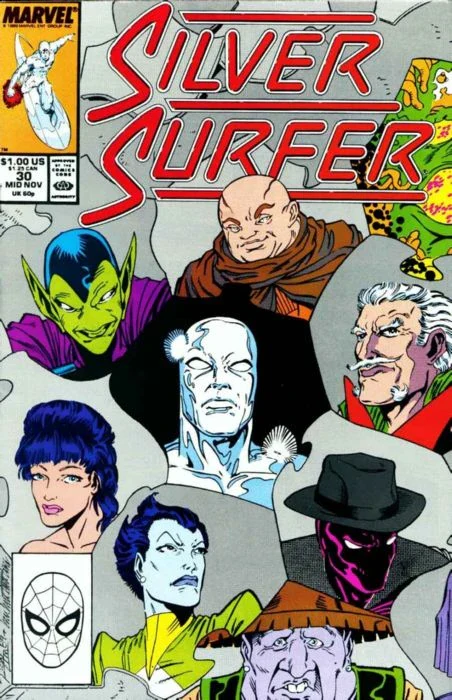 Marvel Comics - Silver Surfer (1987 2nd Series) 030 (Cond. FN-) 21801