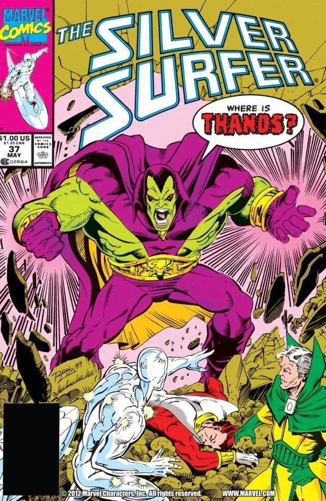 Marvel Comics - Silver Surfer (1987 2nd Series) 037 (Cond. VG+) 21794