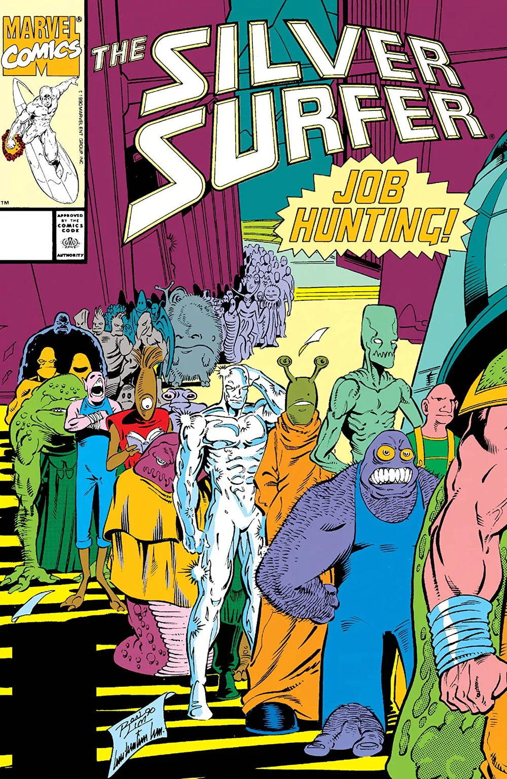 Marvel Comics - Silver Surfer (1987 2nd Series) 041 (Cond. FN-) 21793