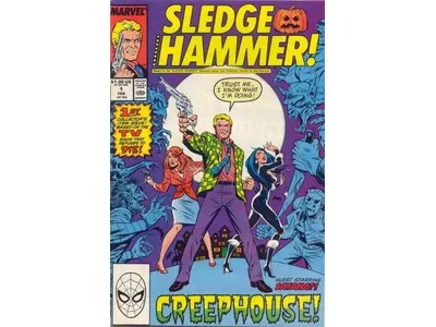Marvel Comics - Sledge Hammer (1988) 001 (Cond. VF-) - 19163