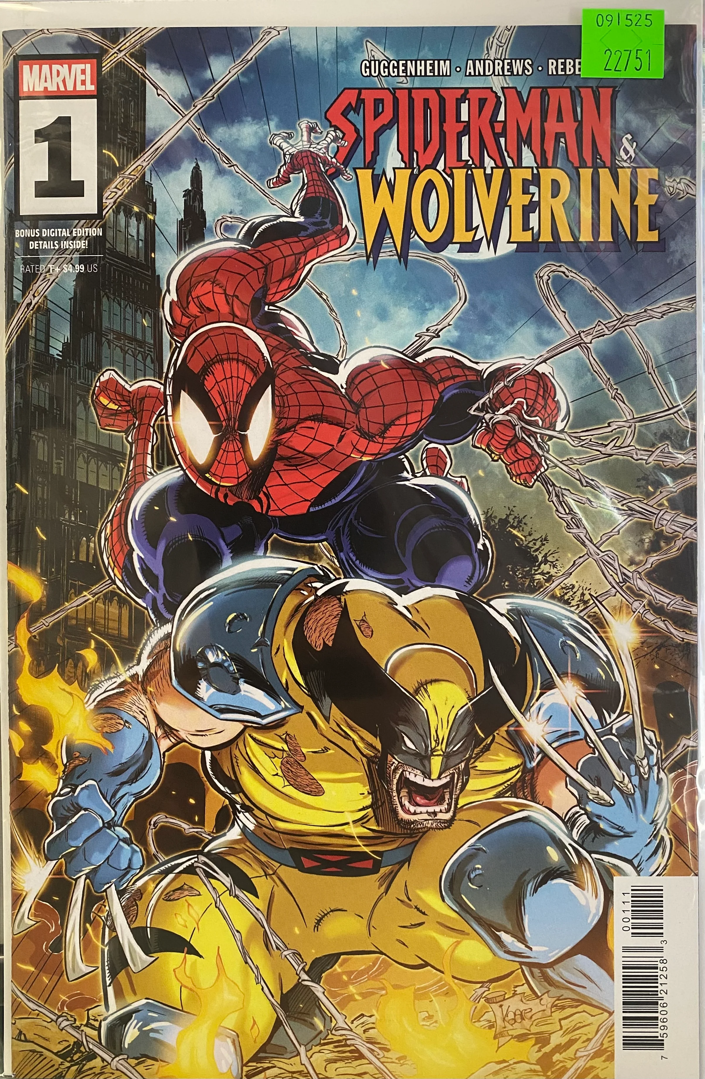 Marvel Comics - Spider-Man and Wolverine (2025) 001 (Cond. VF) - 22751