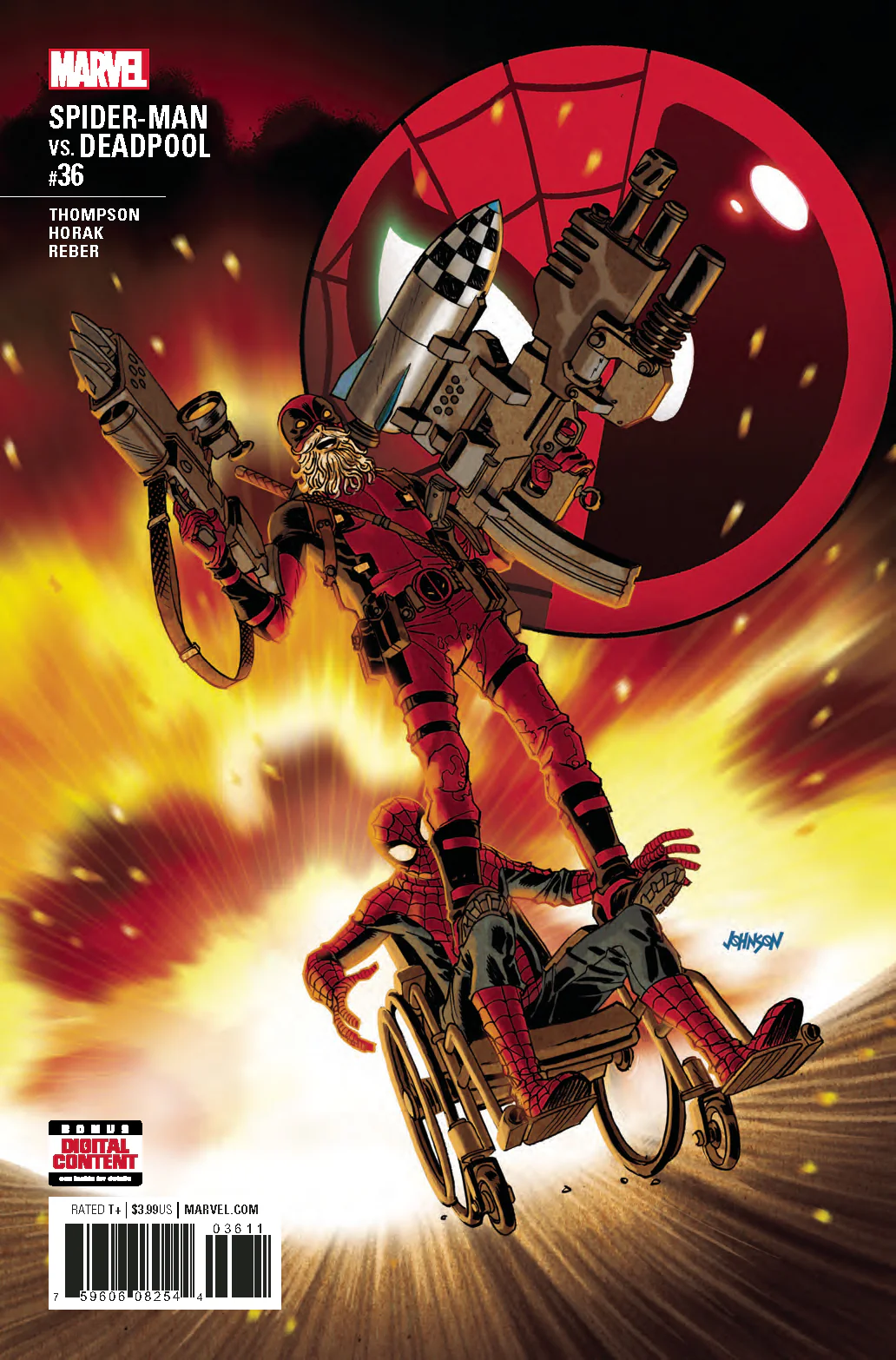 Marvel Comics - Spider-Man vs Deadpool 036  (Cond. VF-) - 1134