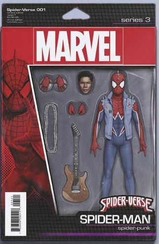 Marvel Comics - Spider-Verse (2019) 001 - Cover C Christopher Action Figure Variant Edition (Cond. FN+) - 1153