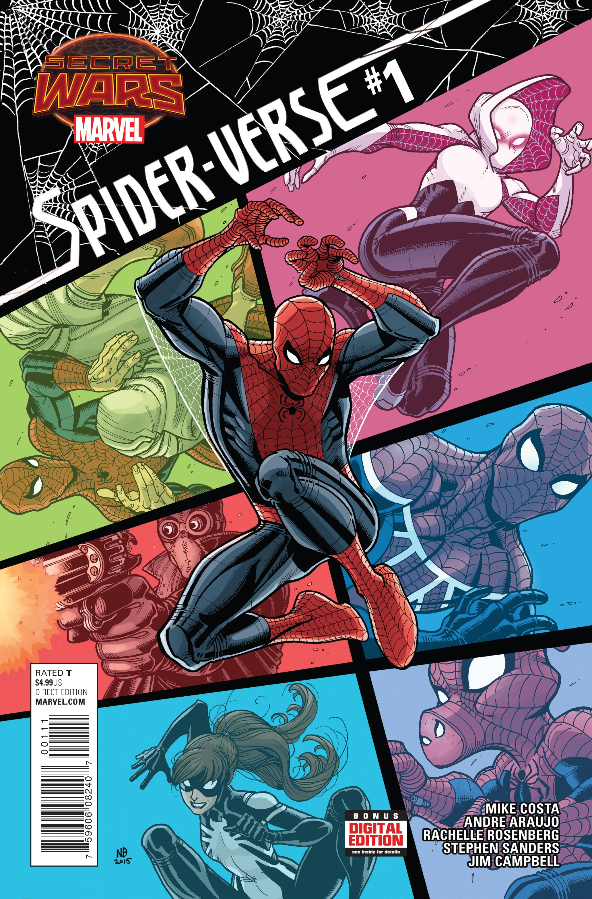 Marvel Comics - Spider-Verse (2015 2nd Series) 001 (Cond. VF-) - 1156