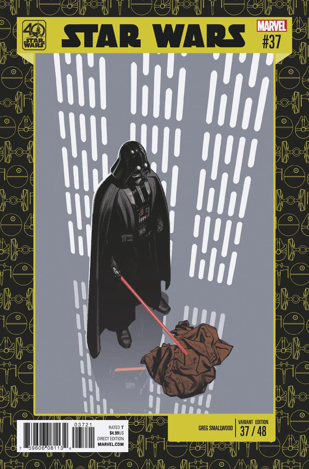 Marvel Comics - Star Wars 037 - 40th Anniversary Variant (Cond. VF) 0805