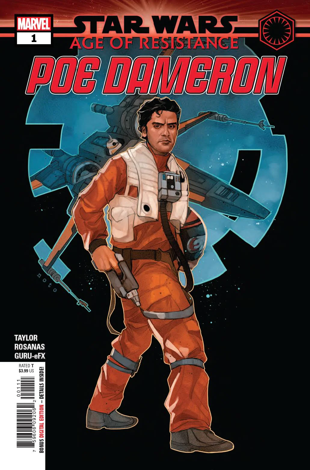Marvel Comics - Star Wars Age of Resistance Poe Dameron (2019) 001 (Cond. FN) - 0885
