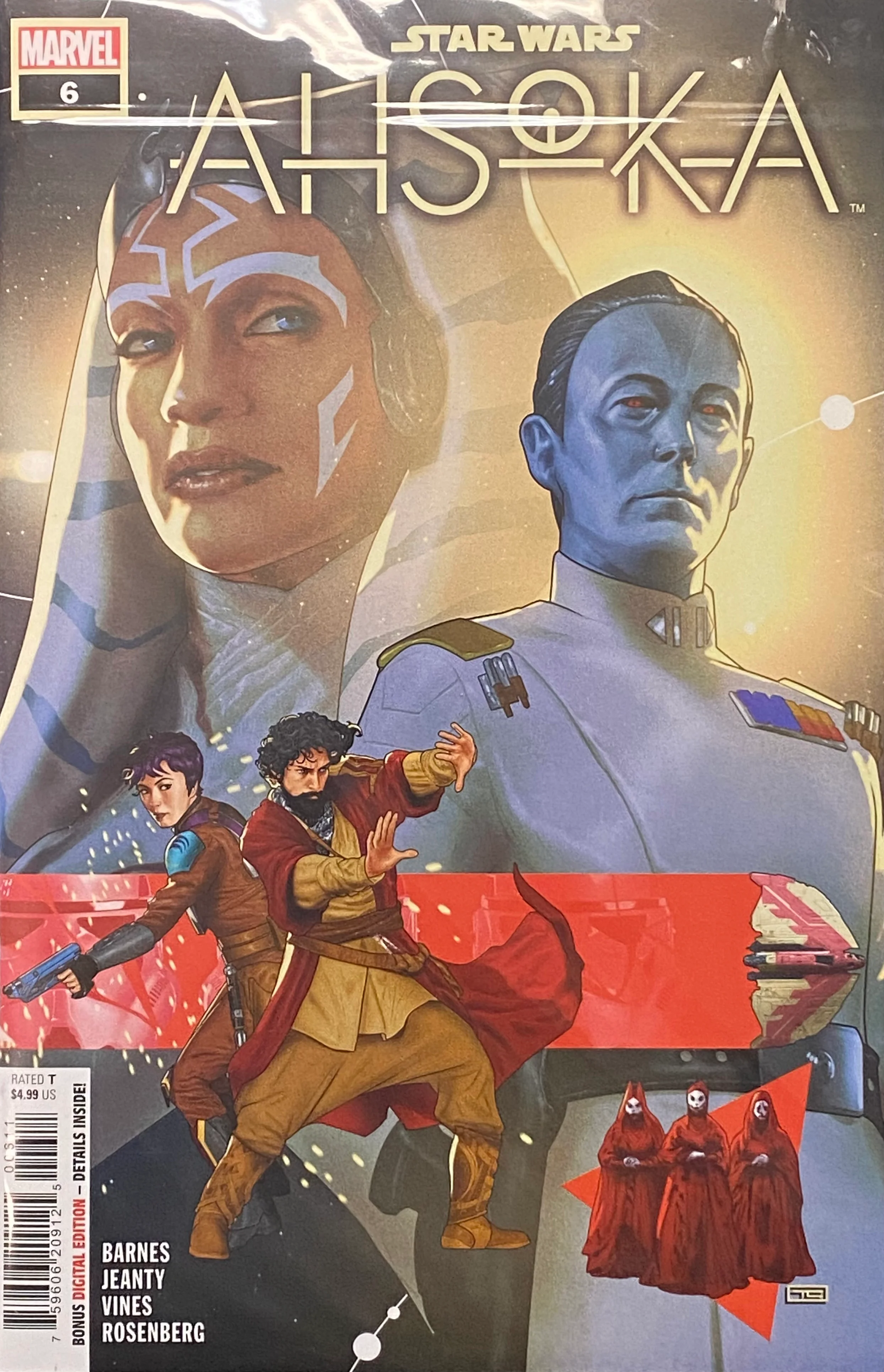 Marvel Comics - Star Wars Ahsoka (2024) 006 (Cond VF-) - 22555