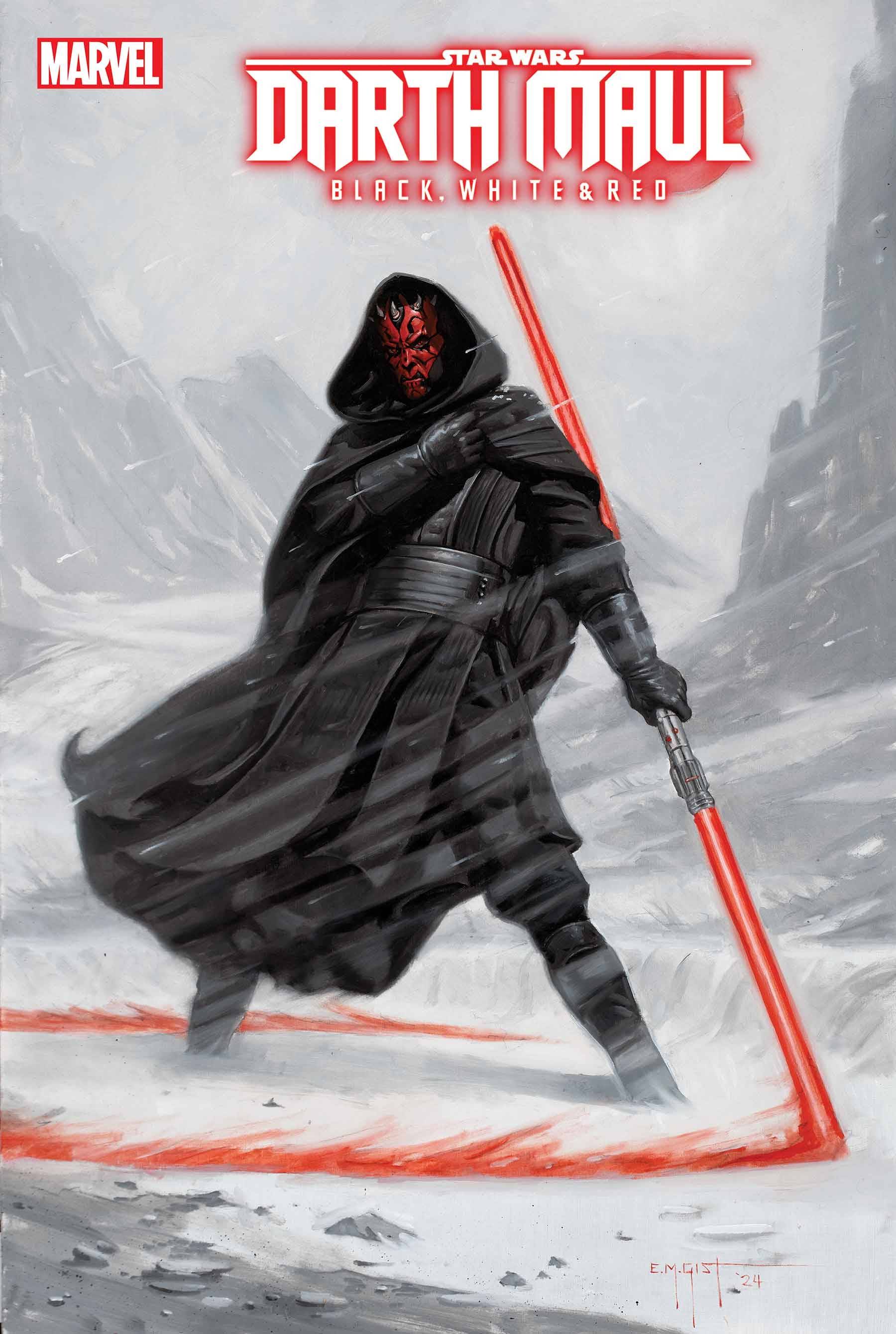 Marvel Comics - Star Wars Darth Maul Black White and Red 004 (Cond. VF-) - 22446