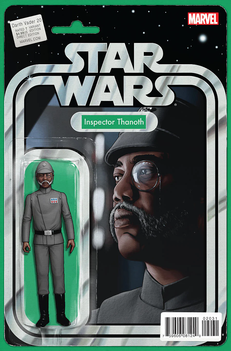 Marvel Comics - Star Wars Darth Vader 020 - Action Figure Variant (Cond VF-) - 0996