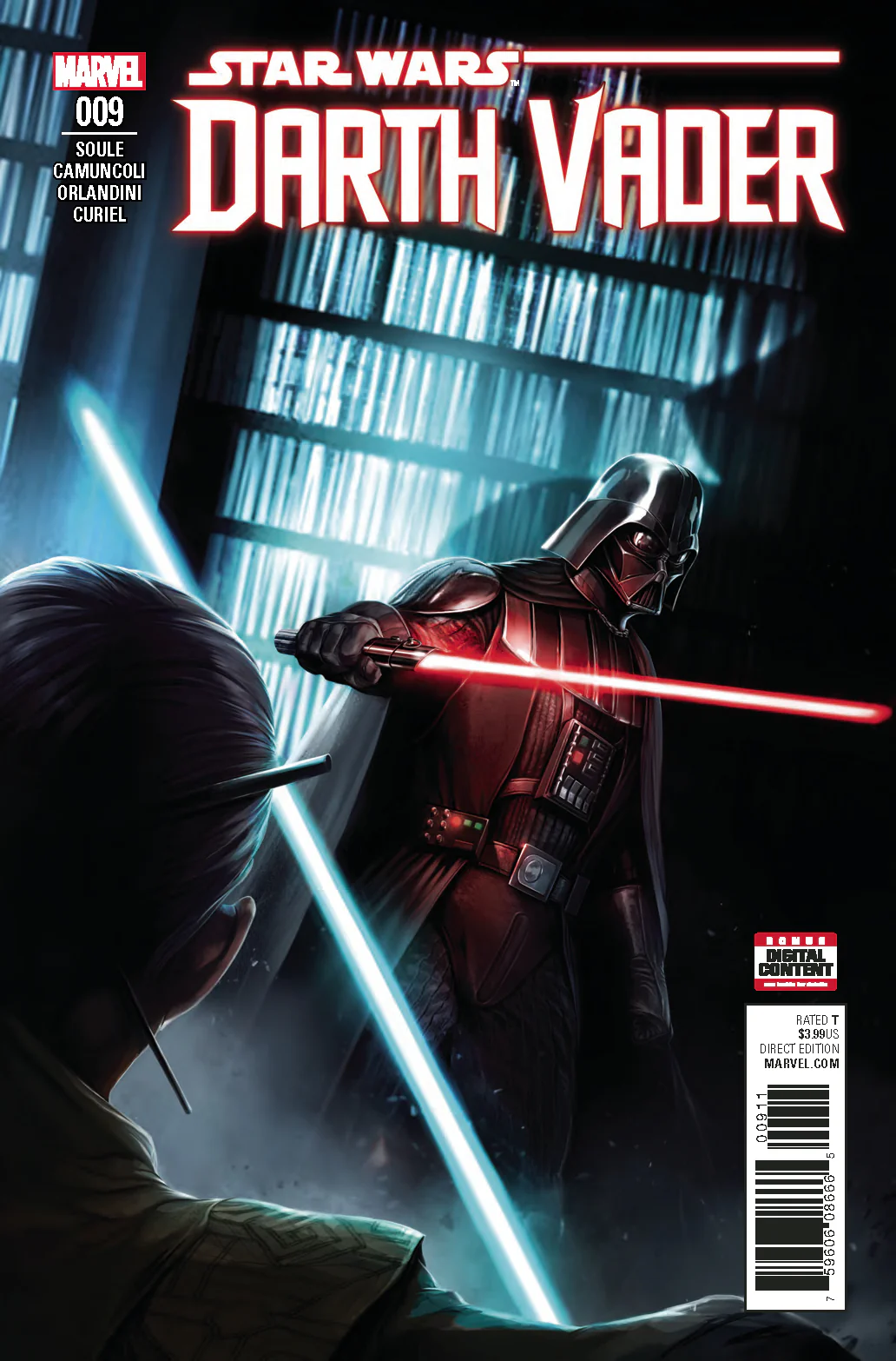 Marvel Comics - Star Wars Darth Vader 009 (Cond. VF) - 1007
