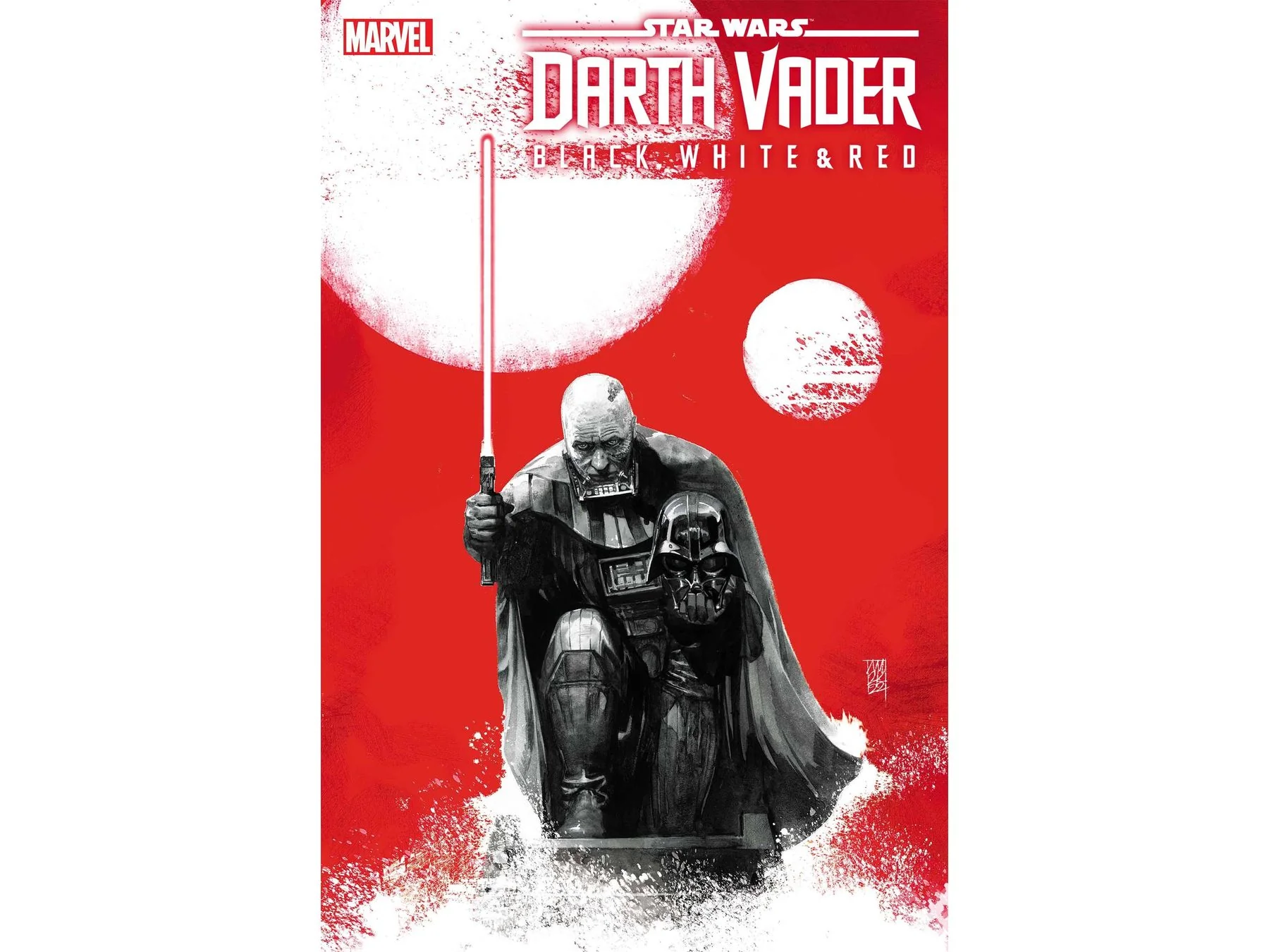 Marvel Comics - Star Wars Darth Vader Black White and Red 001 (Cond. VF-) - 17016