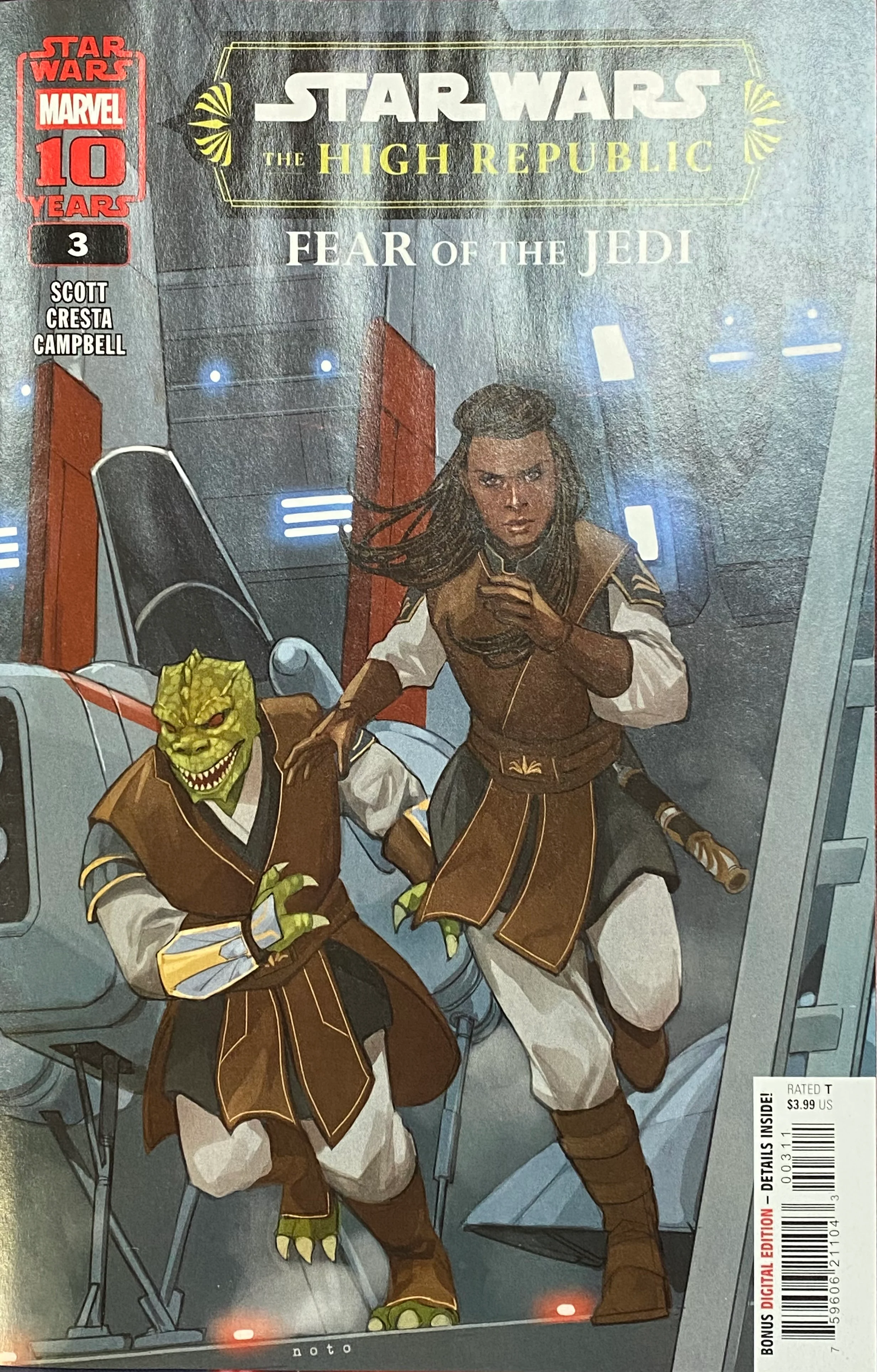Marvel Comics - Star Wars High Republic Fear the Jedi (2025) 003 (Cond. VF-) - 22613