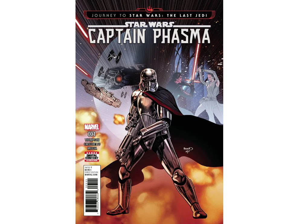 Marvel Comics - Star Wars Last Jedi Captain Phasma 001 (Cond. VF-) 19028