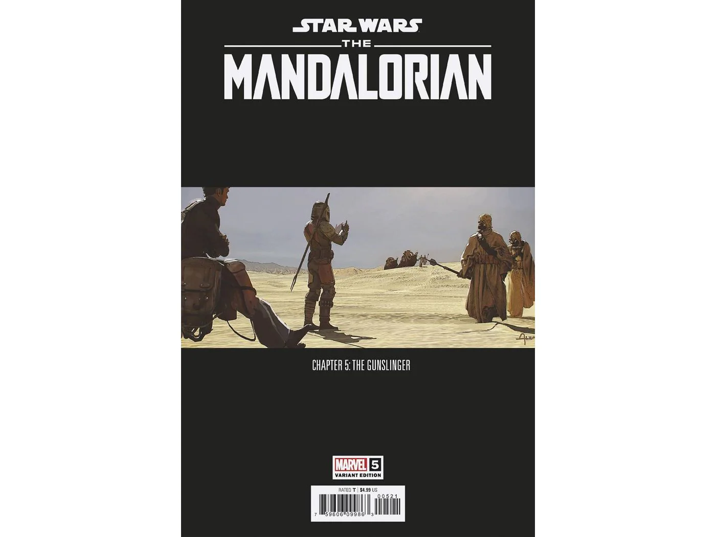 Marvel Comics - Star Wars: Mandalorian 005 (Variant A) (Cond. VF-) 17372