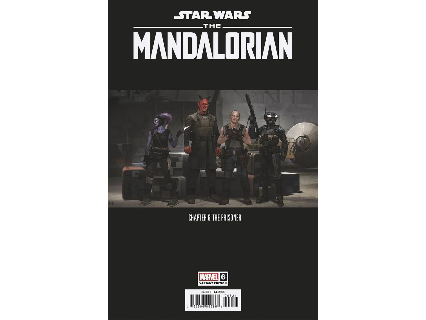 Marvel Comics - Star Wars: Mandalorian 006 (Variant A) (Cond. VF-) 17370