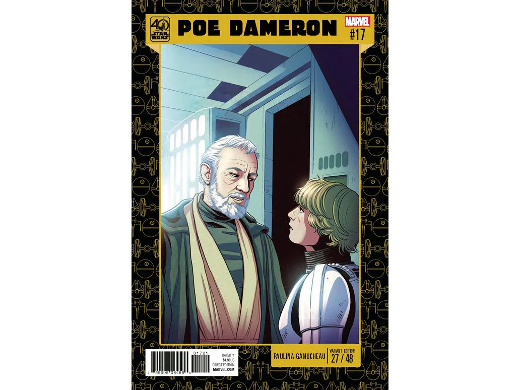 Marvel Comics - Star Wars Poe Dameron 017 - Ganucheau 40th Anniversary Variant Edition (Cond. VF-) - 18461