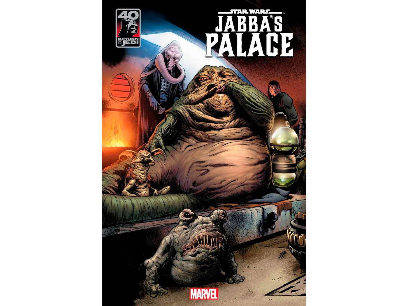 Marvel Comics - Star Wars Return of the Jedi Jabbas Palace 001 (Cond. VF-) - Connecting Variant Edition - 16324