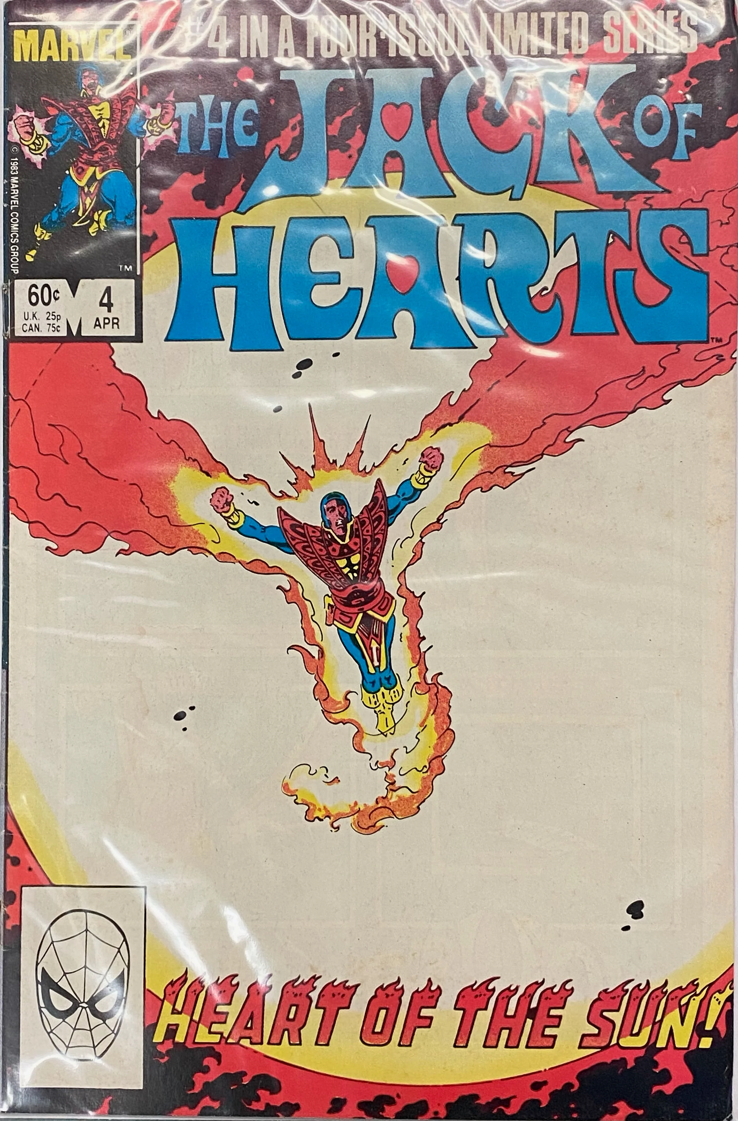 Marvel Comics - The Jack of Hearts (1984) 004 (Cond. G/VG) - 0979