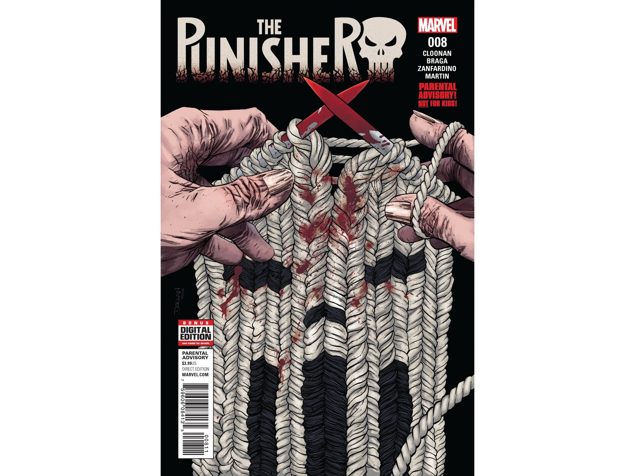 Marvel Comics - The Punisher (2016 11th Series) 008 (Cond. FN+) - 1943