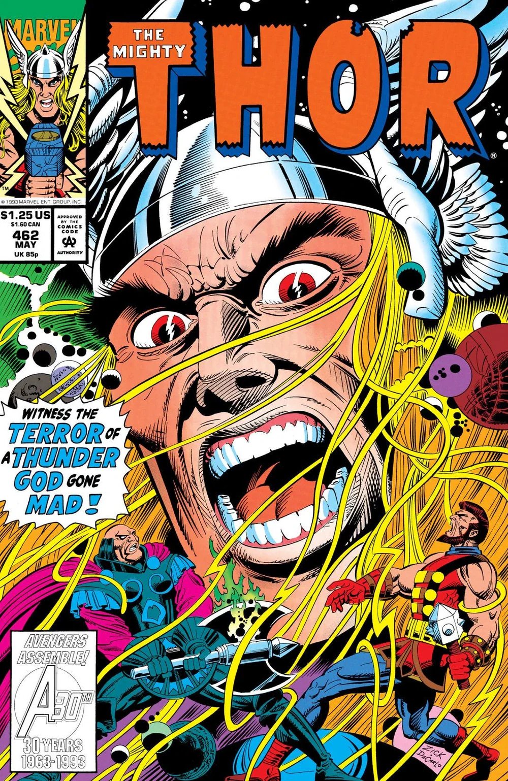Marvel Comics - Thor (1962 1st Series) 462 (Cond. FN-) 22068
