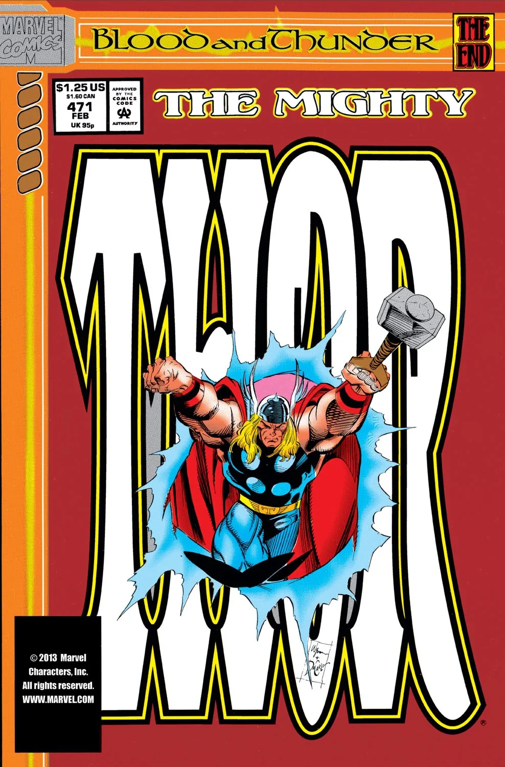 Marvel Comics - Thor (1962 1st Series) 471 (Cond. FN-) 22075