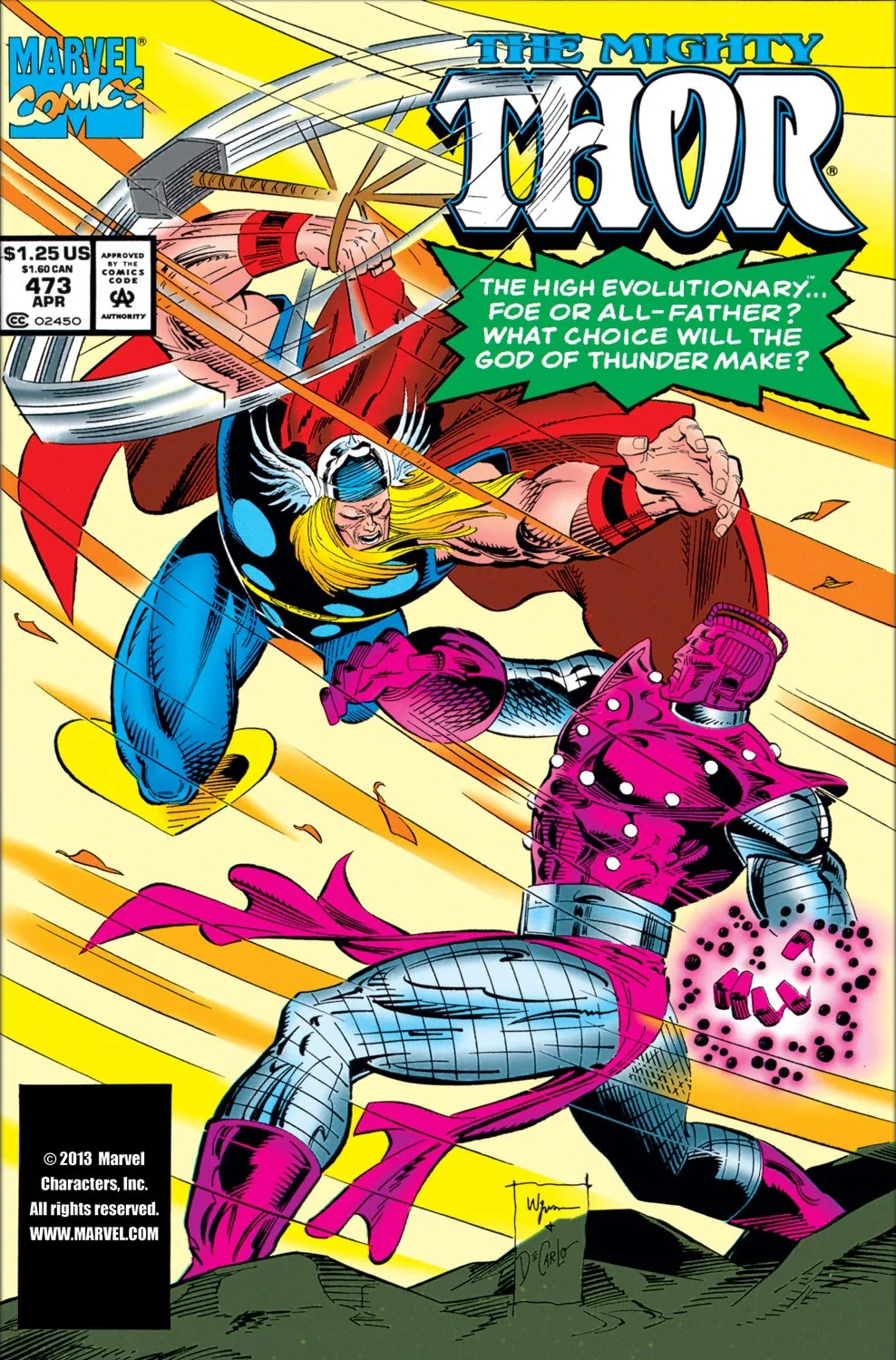 Marvel Comics - Thor (1962 1st Series) 473 (Cond. FN-) 22076