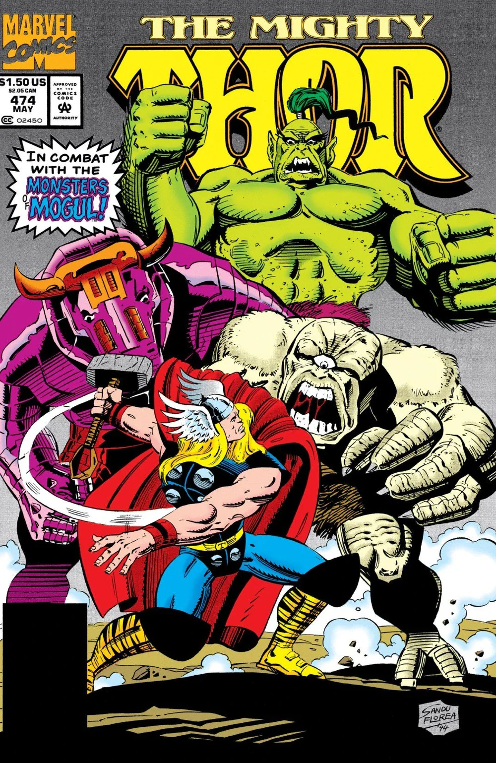 Marvel Comics - Thor (1962 1st Series) 474 (Cond. FN-) 22077