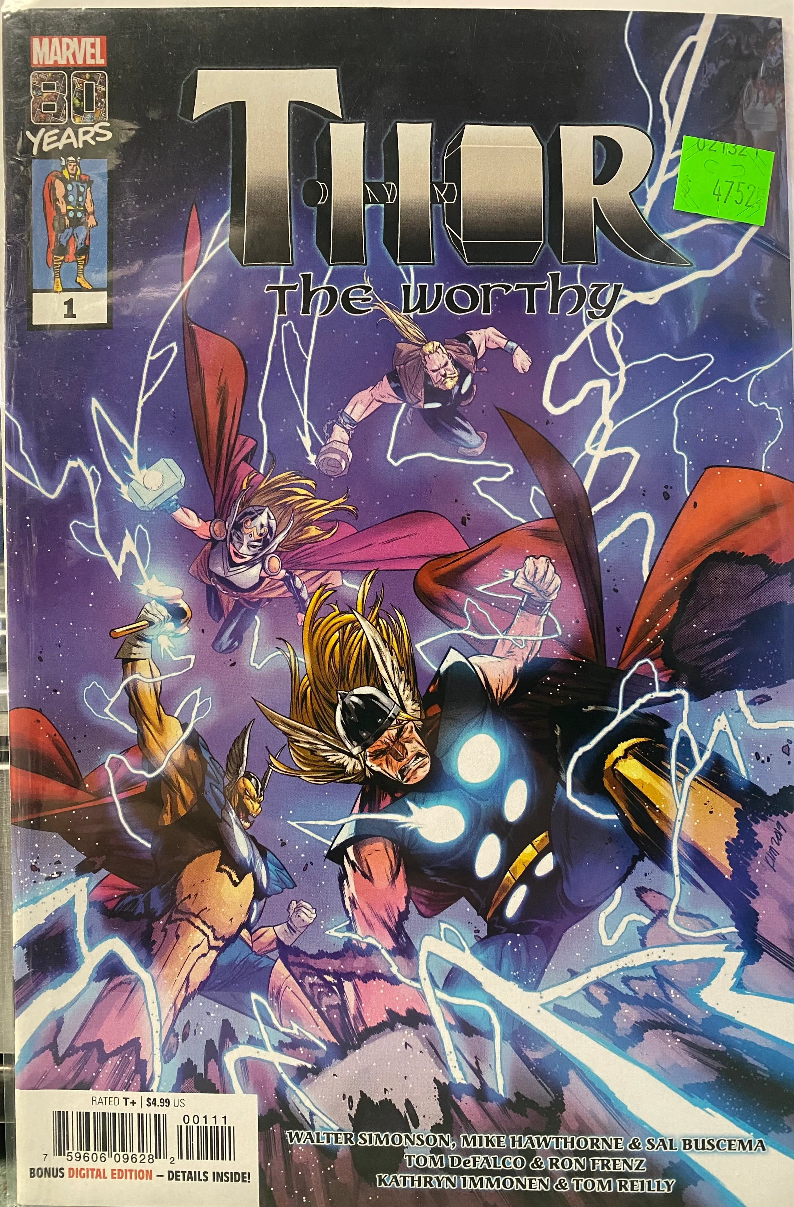 Marvel Comics - Thor the Worthy (2019) 001 (Cond. FN) - 4752