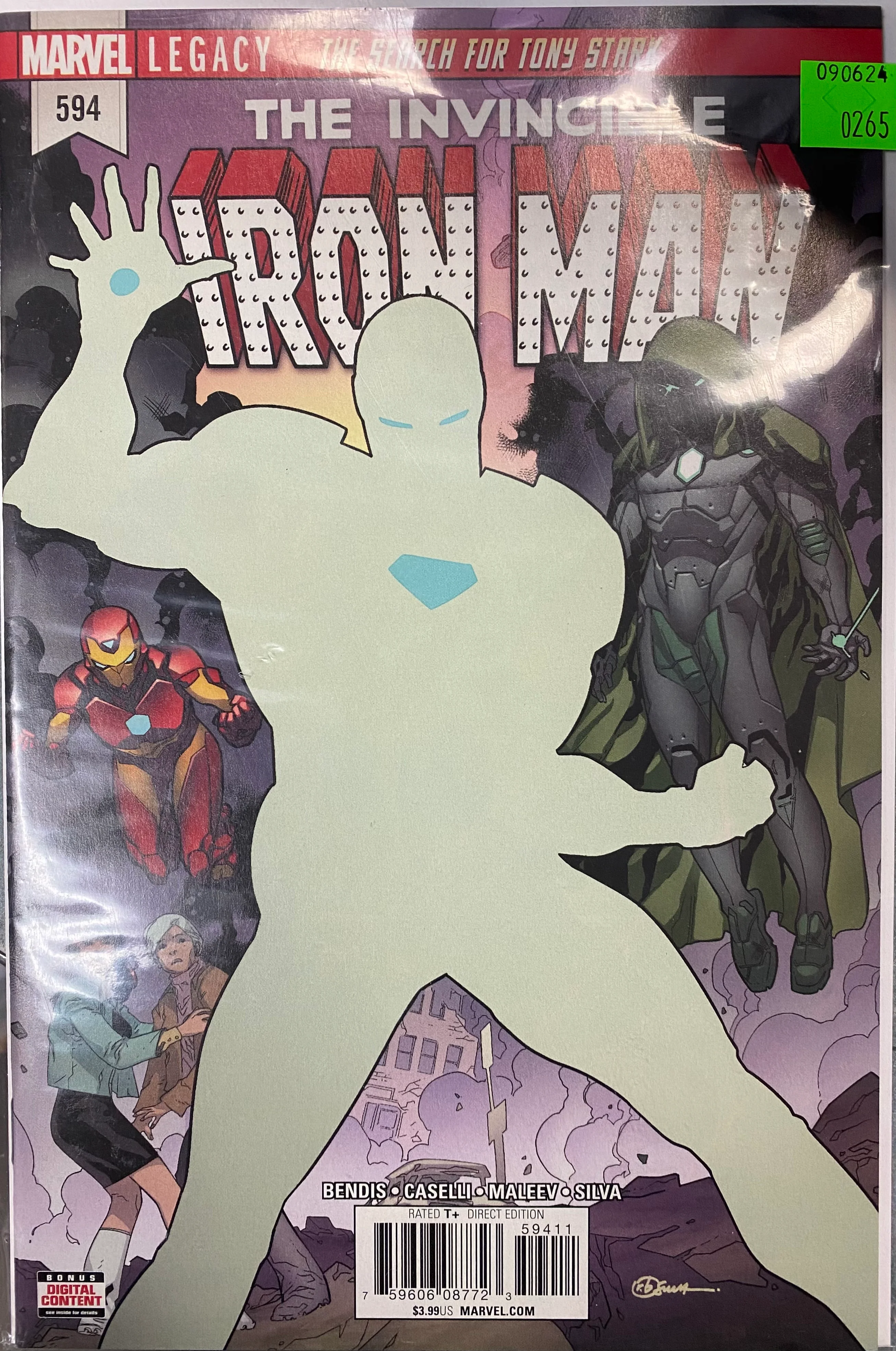 Marvel Comics - Invincible Iron Man (2017 4th Series) 594 (Cond. FN+) - 0265