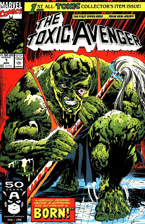 Marvel Comics - Toxic Avenger (1991) 001 (Cond. FN-) 21843