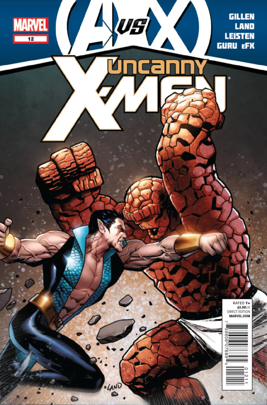 Marvel Comics - Uncanny X-Men (2012 2nd Series) 012 (Cond. VF-) - 22007