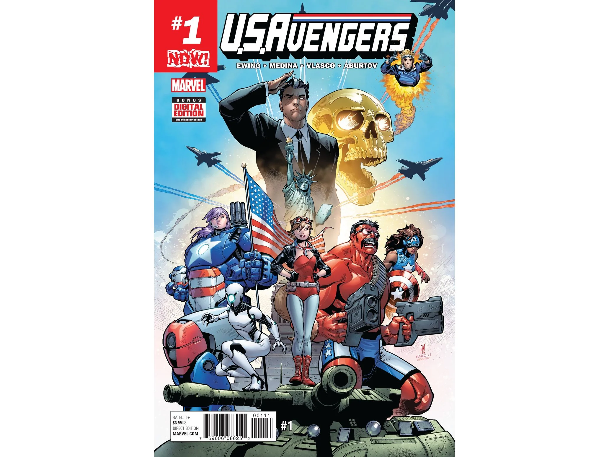 Marvel Comics - US Avengers (2017) 001 NOW (Cond. FN+) 20947