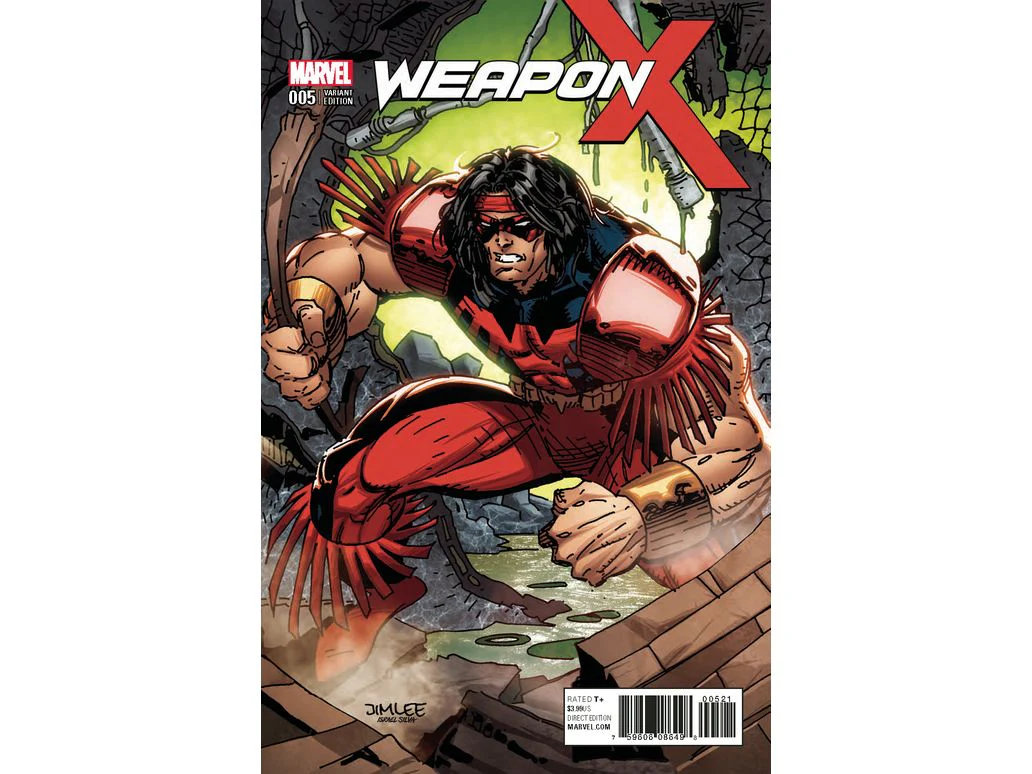 Marvel Comics - Weapon X (2017) 005 - Jim Lee Card Variant Edition (Cond. VF-) 20177