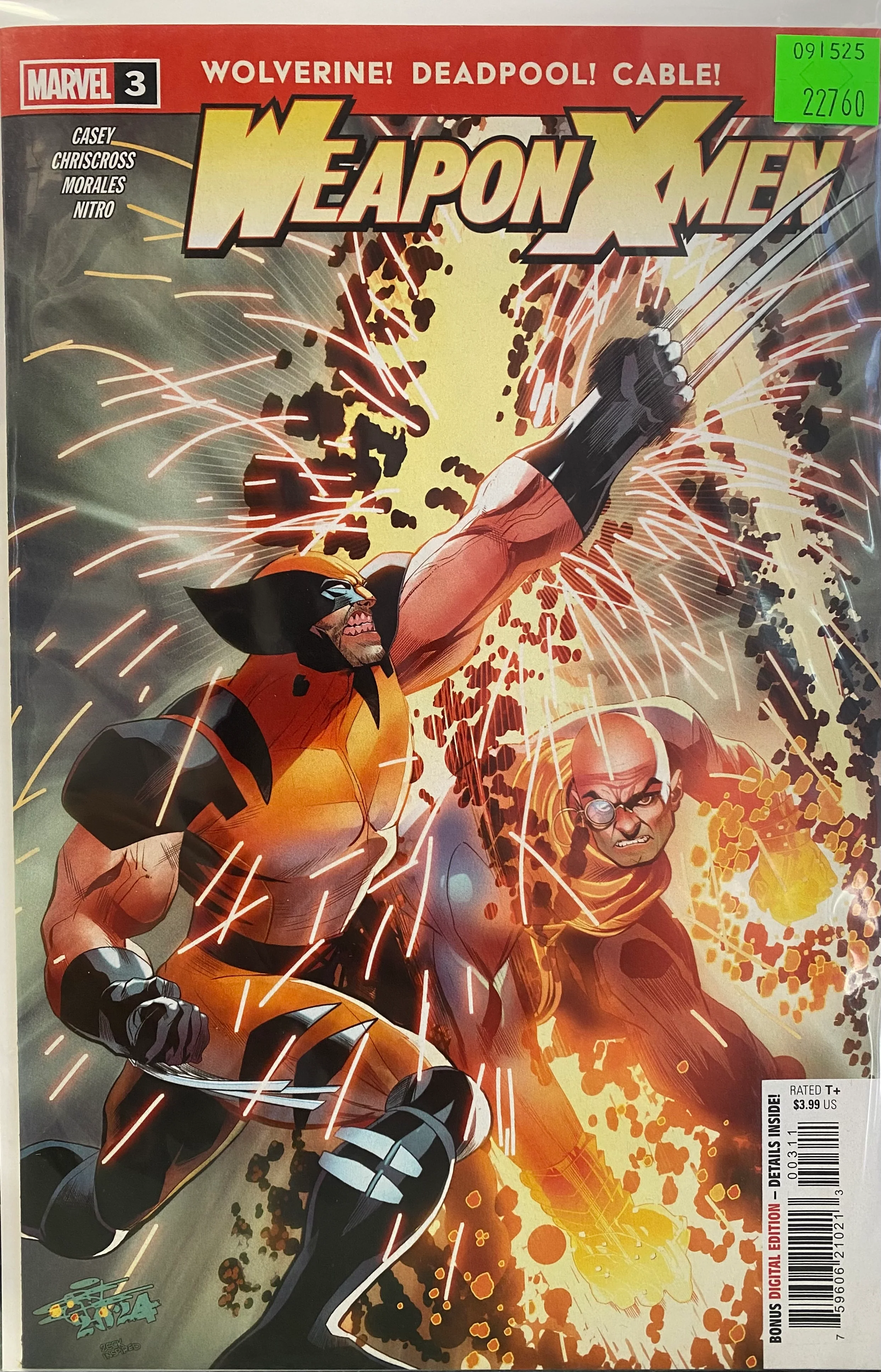 Marvel Comics - Weapon X-Men (2025) 003 of 5 (Cond. VF-) - 22760