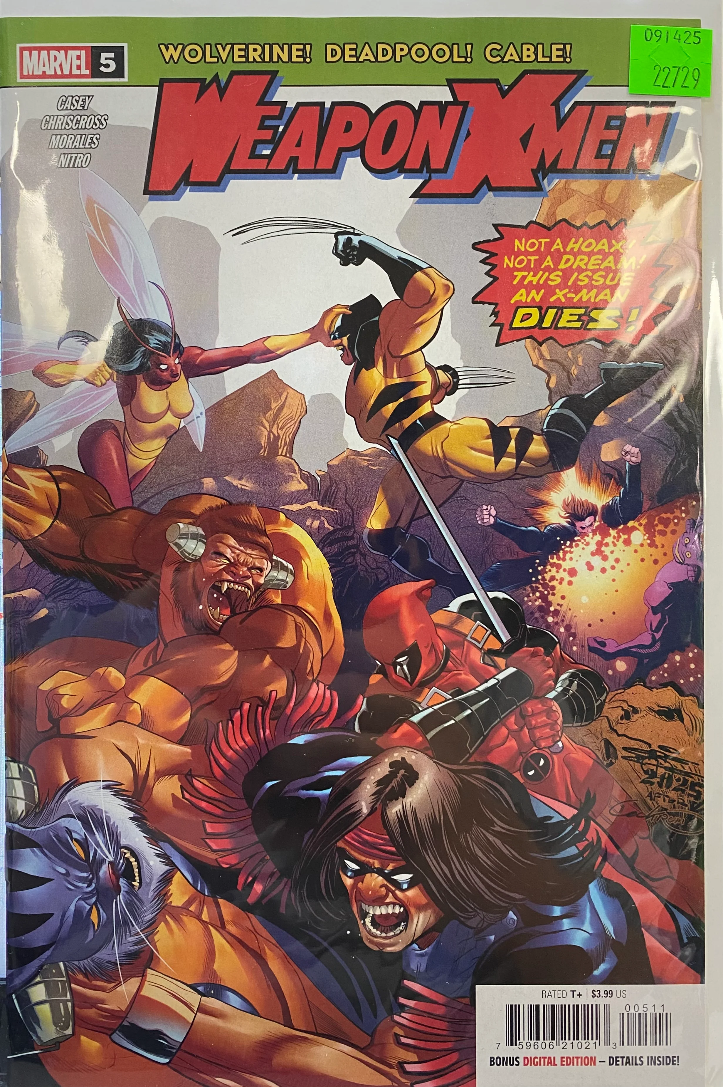 Marvel Comics - Weapon X-Men (2025) 005 of 5 (Cond. VF-) - 22729