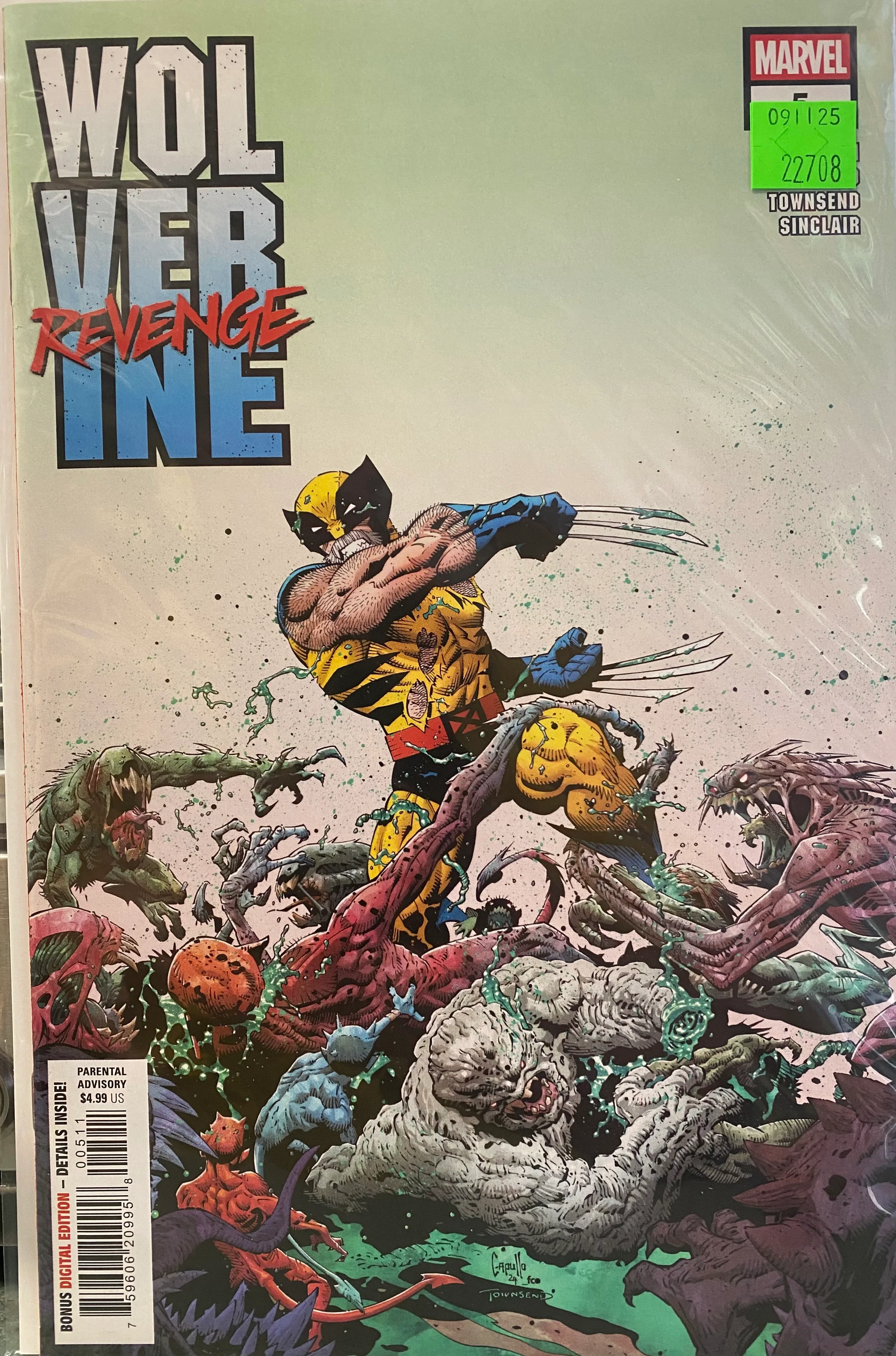Marvel Comics - Wolverine Revenge (2024) 005 (Cond. VF-) - 22708