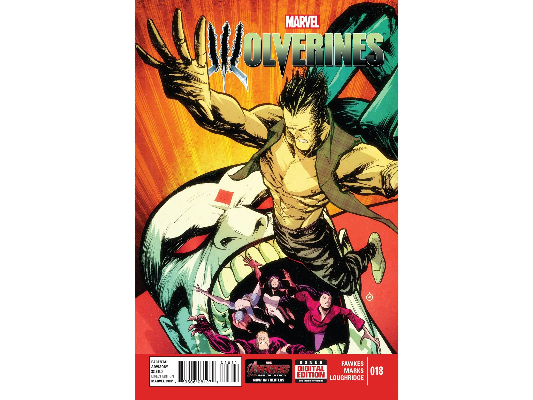 Marvel Comics - Wolverines 018 - (Cond. VF-) - 16949